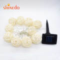 10 LED Rattan Ball Solar String Light (SD-SSL011)